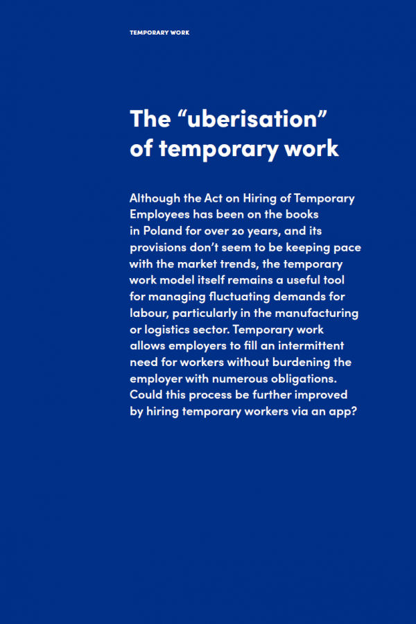 The “uberisation” of temporary work